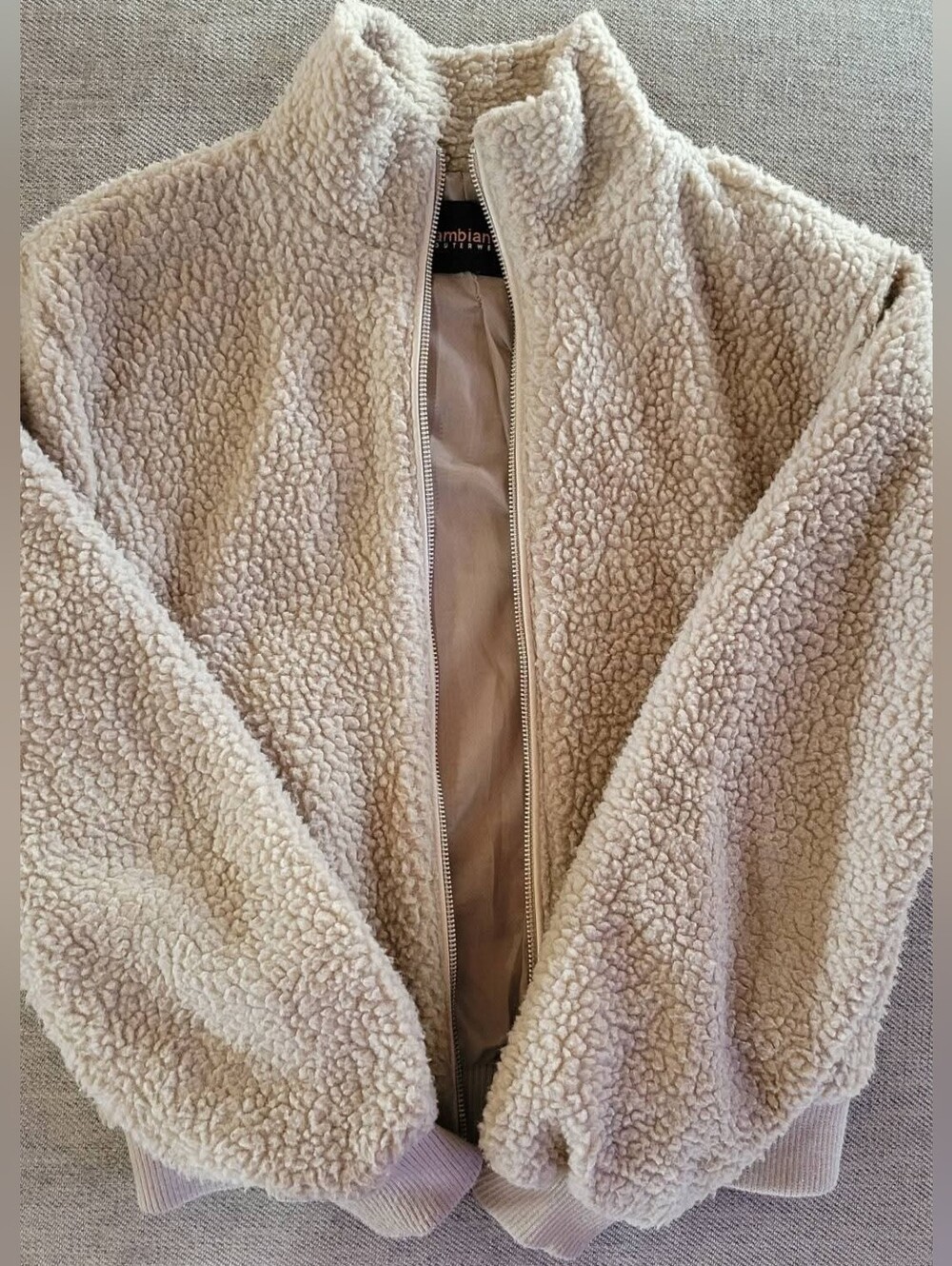 Cozy Zip up Teddy Jacket